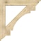 Ekena Millwork Merced Traditional Rough Sawn Bracket w/ Offset Brace, Douglas Fir, 8"W x 46"D x 46"H BKT0806X46X46MRC01RDF - alternate 2